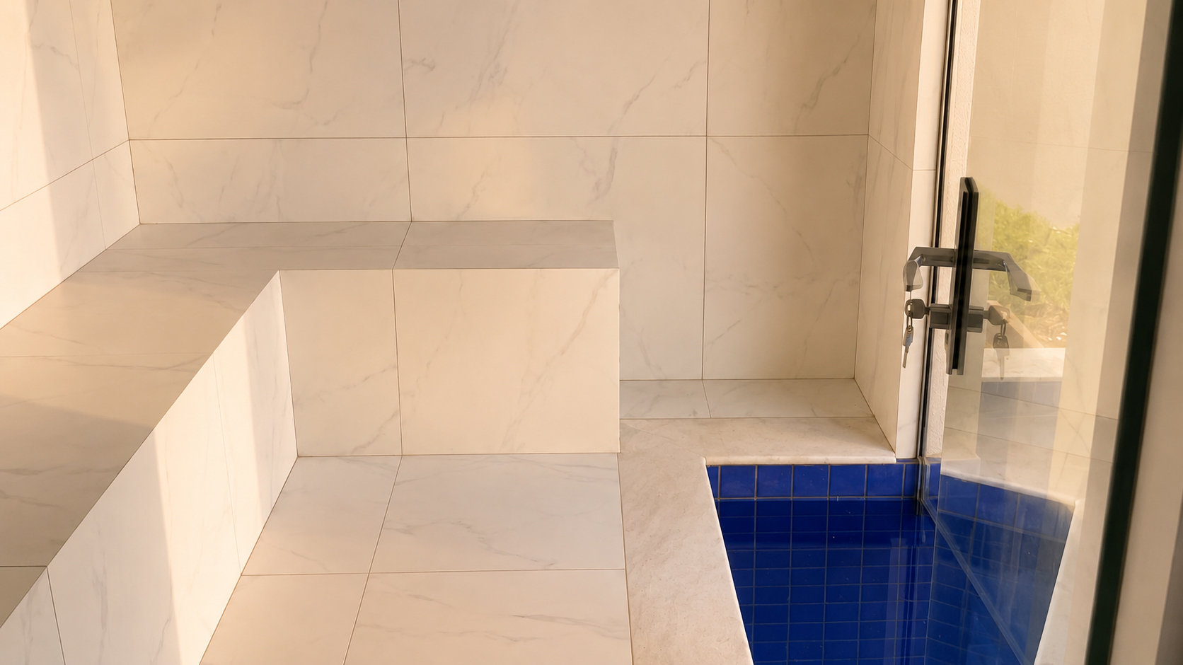 Sauna integrada